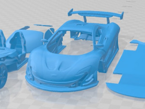 McLaren P1 Printable Car 3D Print Models
