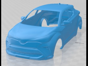 Toyota C HR GR Sport 2021 Printable Body Car 3D Print Models