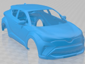 Toyota C HR GR Sport 2021 Printable Body Car 3D 打印模型