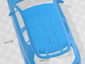 Toyota C HR GR Sport 2021 Printable Body Car 3D 打印模型
