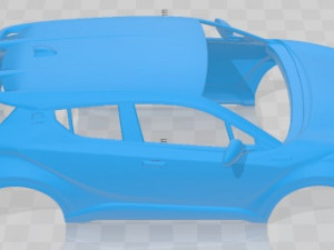 Toyota C HR GR Sport 2021 Printable Body Car 3D 打印模型