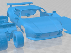 De Tomaso Pantera GTS 1971 Printable Car 3D Принт Модель