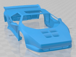 Vector W8 1992 Printable Body Car Modelo de Impressão 3D