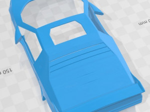 Vector W8 1992 Printable Body Car Modelo de Impressão 3D