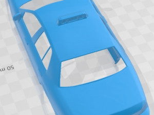 Crown Victoria Taxi 2005 Printable Body Car 3D Print Model