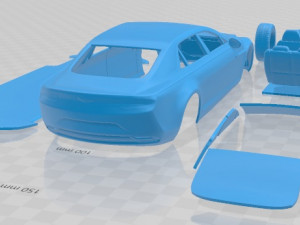 Aston Martin Lagonda 2016 Printable Car Model do druku 3D