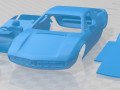 Maserati Merak 1972 Printable Car 3D Print Models