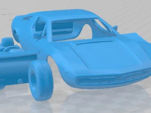 Maserati Merak 1972 Printable Car 3D Print Model