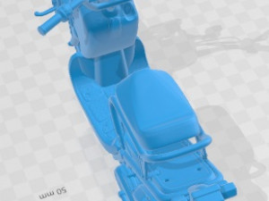 Honda NPS50 Zoomer Ruckus 2005 Printable Motorbike Modello di stampa 3D