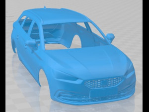Seat Leon Sportstourer 2020 Printable Body Car 3D Print Model