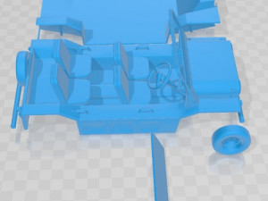 Mini Moke Printable Car 3D 打印模型