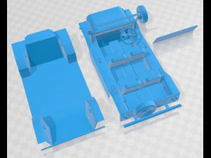 Mini Moke Printable Car 3D Print Model