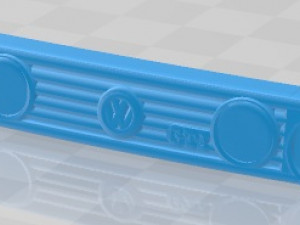 Volkswagen Golf GTI MK2 1985 Printable Car Modelo de impresión 3D