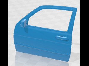 Volkswagen Golf GTI MK2 1985 Printable Car Modelo de impresión 3D