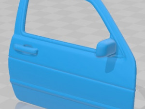 Volkswagen Golf GTI MK2 1985 Printable Car Modelo de impresión 3D