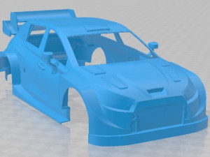 Hyundai i20 N Hybrid Rally Car WRC Printable Body Car Model do druku 3D