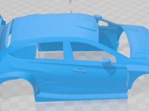 Hyundai i20 N Hybrid Rally Car WRC Printable Body Car 3D Print Model