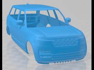 Range Rover SVAutobiography Ultimate LWB 2021 Printable Body Car Modello di stampa 3D