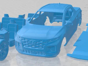 Hyundai Santa Cruz 2022 Printable Car 3D Print Model