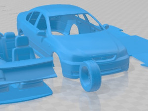 Falcon Fairmont 2005 Printable Car Modelo de impresión 3D