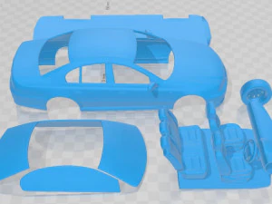 Falcon Fairmont 2005 Printable Car 3D Print Model