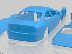 Falcon Fairmont 2005 Printable Car Modelo de impresión 3D