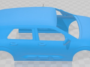 Citroen C4 Cactus 2018 Printable Body Car 3D प्रिंट मॉडल