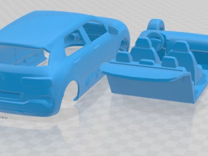 Citroen C4 Cactus 2018 Printable Car 3Dプリントモデル