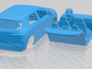 Citroen C4 Cactus 2018 Printable Car 3D Print Model