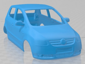 Volkswagen Fox 2005 Printable Body Car 3D Print Model