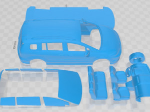 Mazda 5 Sport 2005 Printable Car 3D प्रिंट मॉडल