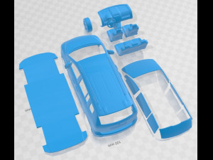 Mazda 5 Sport 2005 Printable Car 3D प्रिंट मॉडल