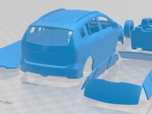 Mazda 5 Sport 2005 Printable Car 3D प्रिंट मॉडल