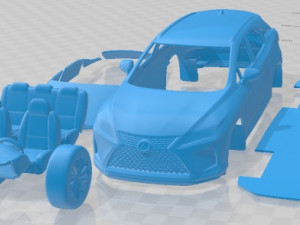 Lexus RX 2020 Printable Car 3D Принт Модель