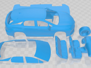 Lexus RX 2020 Printable Car 3D Принт Модель