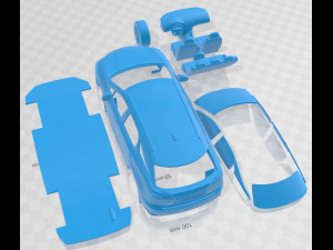 Lexus RX 2020 Printable Car 3D Принт Модель