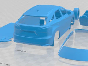 Lexus RX 2020 Printable Car 3D Print Model