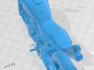 Indian FTR 1200 S 2019 Printable Motorbike Modelo de impresión 3D