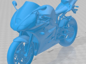 Triumph Daytona 675 SE Printable Motorbike 3Dプリントモデル