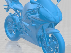 Triumph Daytona 675 SE Printable Motorbike Modèles 3D en vedette