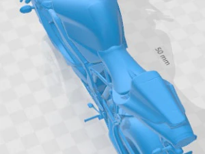 Triumph Daytona 675 SE Printable Motorbike 3D Print Model