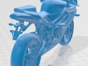 Triumph Daytona 675 SE Printable Motorbike 3D Print Model