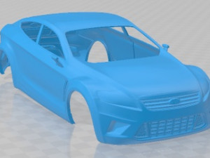 Losis 2005 Printable Body Car 3D Print Model