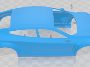 Losis 2005 Printable Body Car 3D Print Model