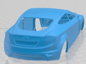 Losis 2005 Printable Body Car 3D Print Model