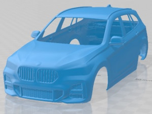 X1 M Sport 2020 Printable Body Car 3D Baskı Modeli