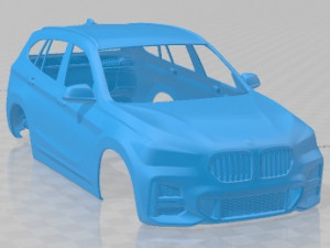 X1 M Sport 2020 Printable Body Car 3Dプリントモデル