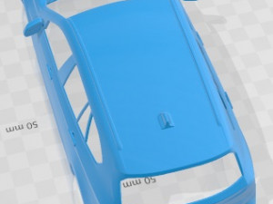 X1 M Sport 2020 Printable Body Car 3Dプリントモデル