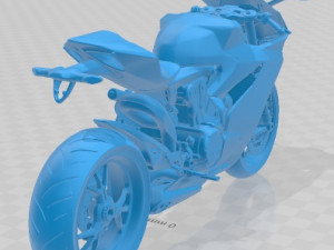 Ducati 1199 Panigale 2012 Printable Motorbike 3D Print Model