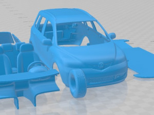 Mazda 2 2003 Printable Car 3D-printmodel